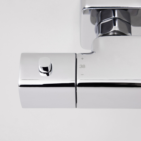 Термостат для ванны с душем WasserKraft Naab 8611 хром